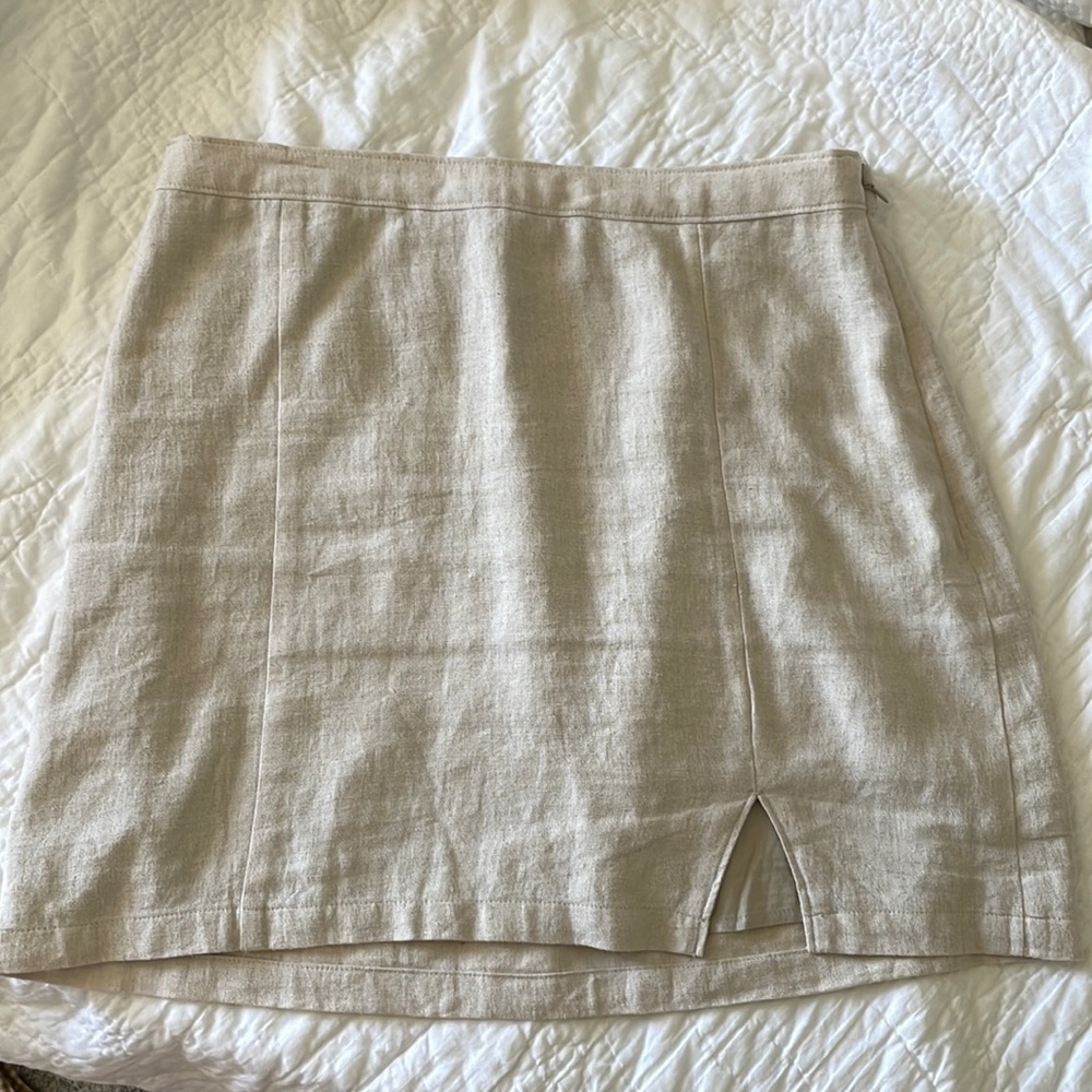 Linen Skirt
